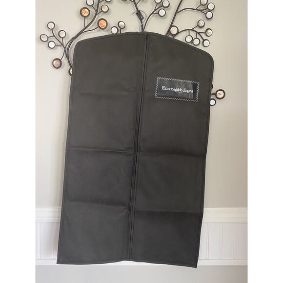 ERMENEGILDO ZEGNA Designer Zip Garment Bag With Hanger Clothes Protector Cover - Picture 1 of 7